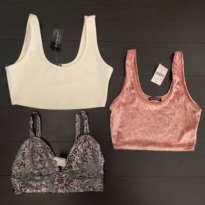 Fashion Nova Crop Top Bundle